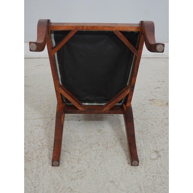 m.riley Studio Crafted Tiger Maple Table & Chairs For Sale - Image 17 of 18