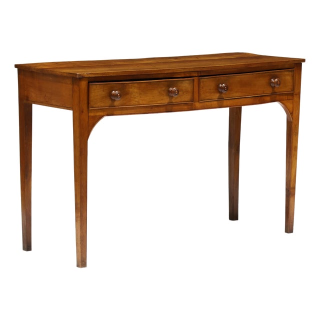 Elegant 19th Century Italianate Walnut Server / Console Table For Sale
