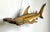 Metal Vintage Boho Torch Cut Wrought Iron Hammer Head Shark For Sale - Image 7 of 7