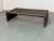 Mid-Century Modernist Wood and Metal Slatted Coffee Table from T Spectrum, 1970s For Sale - Image 4 of 9