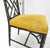 Pair Mid-Century Modern Decorative Ebonized Walnut Faux Bamboo Side Chairs Mint For Sale - Image 13 of 15