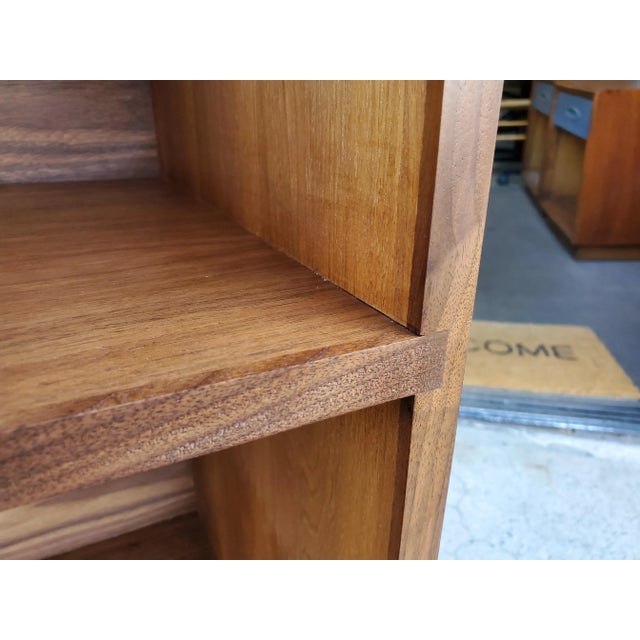 Mid-Century Modern Contemporary Double Decker Deluxe Credenza For Sale - Image 3 of 13