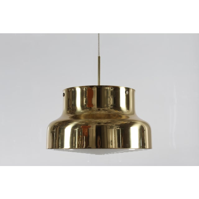 Large Brass Bumling Pendant by Anders Pehrsson for Ateljé Lyktan, Sweden, 1970s For Sale - Image 13 of 13