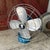 Vintage Coronado Electric Fan 12" Aluminum Blades Blue Metal Base 15" Tall For Sale - Image 4 of 13