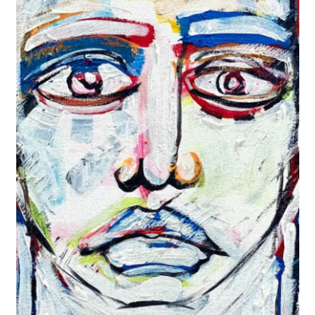 Contemporary Original Abstract Oil Signed Roland For Sale - Image 12 of 12