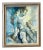Mid-Century Signed Impressionist Portrait Oil Painting For Sale