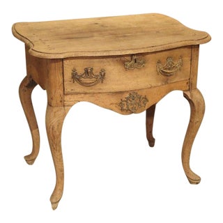 18th Century Dutch Console Table in Carved Oak For Sale