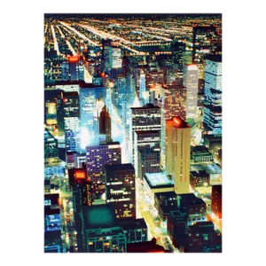Chicago, David Maes Gallegos Lithograph