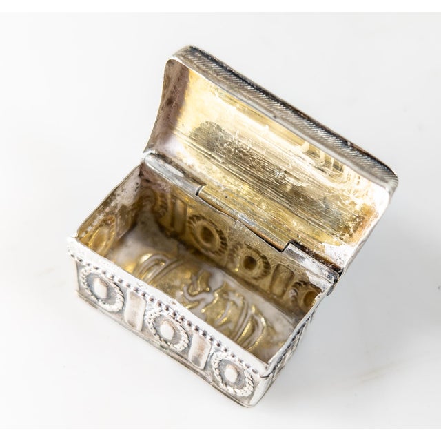 18th Century Continental European German Silver Box, Augsburg or Hanau For Sale - Image 9 of 11