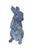 Vintage-Style Cast Garden Rabbit Statue For Sale - Image 4 of 10