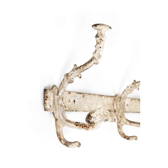 Victorian Iron Coat Hook For Sale - Image 6 of 11