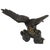 Oversized Bronze Eagle Sculptural Group on Tree Form – Monumental Wildlife Sculpture For Sale - Image 9 of 15