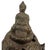 The item is a Tibetan/Chinese Buddhist tripod incense burner (censer) crafted from cast bronze. These decorative, ritual...