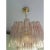 Pink Pink Murano Glass Tronchi Chandeliers by Simoeng, Set of 2 For Sale - Image 8 of 13