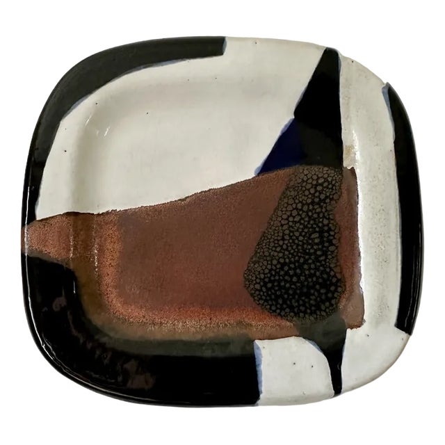 Ceramic Painting Wall Sculpture by Jacques Pouchain ​, 1960s For Sale