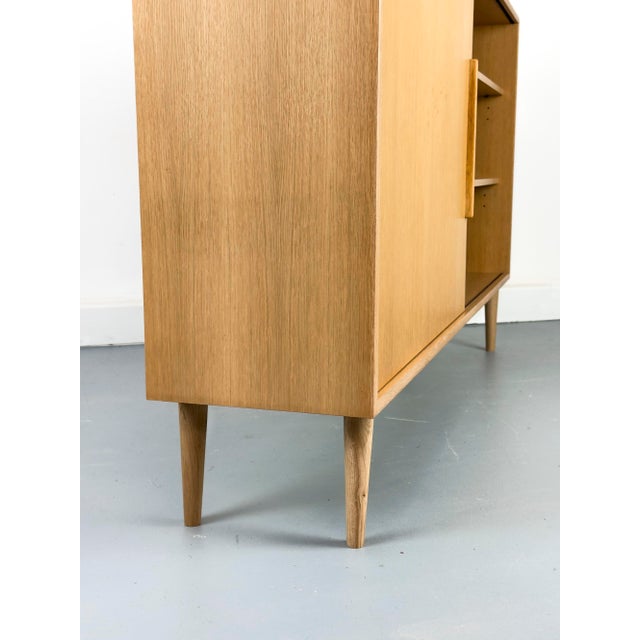 Oak Sideboard with One Sliding Door from WK Möbel, 1960s For Sale - Image 18 of 18