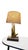 Farmhouse 1990s Rustic Wood Table Lamp, Natural Patina, Farmhouse Decor For Sale - Image 3 of 5