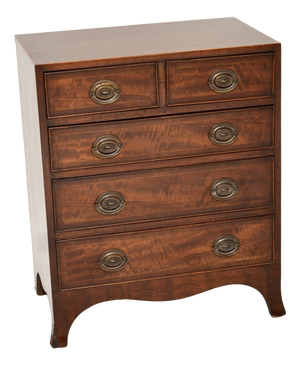 Antique Georgian Inlaid Chest of Drawers, 1920s