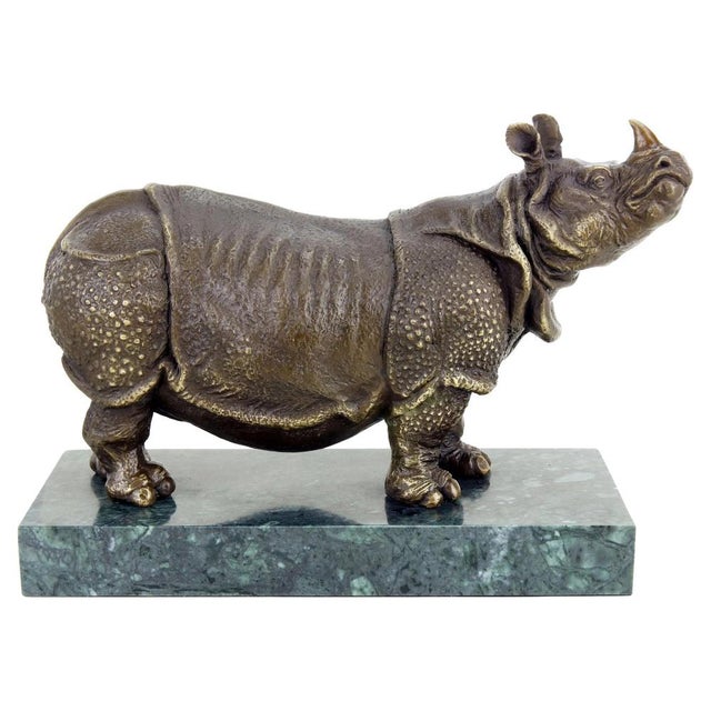 Bronze Sculpture in the style of Rembrandt Bugatti For Sale - Image 12 of 12