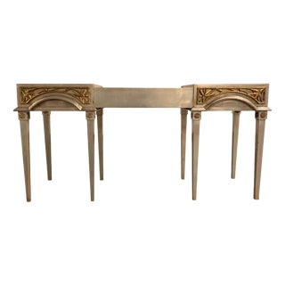 Vintage Hollywood Regency Dressing Table by James Mont, 1950s For Sale