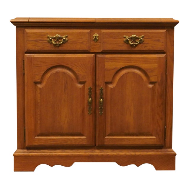 Stanley Furniture Rustic Country French 36" Server Buffet For Sale