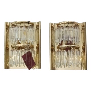 Wall Lights from Lumica, 1970s, Set of 2 For Sale