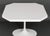 Eero Saarinen Eero Saarinen Style Modern White Tulip Center Table For Sale - Image 4 of 8
