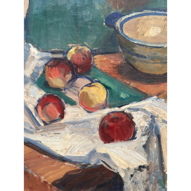 Albert Gammelgaard, Still Life, 1931, Oil on Canvas, Framed For Sale - Image 12 of 18