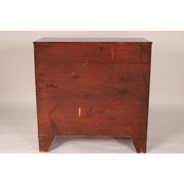 Early 19th Century George III Mahogany Chest of Drawers For Sale - Image 10 of 11