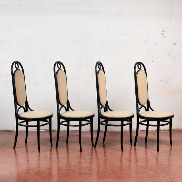 Thonet Dining Chairs by Michael Thonet for Thonet, 1986, Set of 4 For Sale - Image 4 of 17