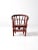 Rustic Antique Folk Art Children's Chair For Sale - Image 3 of 9