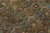 Blue Exquisite Antique Bidjar Style Hand-Knotted Wool Rug in Muted Steel Blue and Rust For Sale - Image 8 of 8