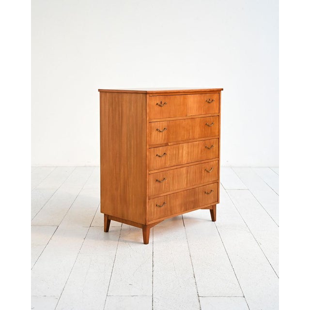 Scandinavian Teak Chest of Drawers, 1960s For Sale - Image 11 of 11