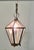 Arts and Crafts Brass & Glass Hall Lantern A lovely age darkened brass lantern, the lantern has 6 clear glass panels with...