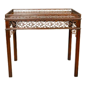 George III Mahogany Silver Table