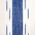 Schumacher Sample - Schumacher Mirza Ikat Stripe in Blue on Natural For Sale - Image 4 of 5