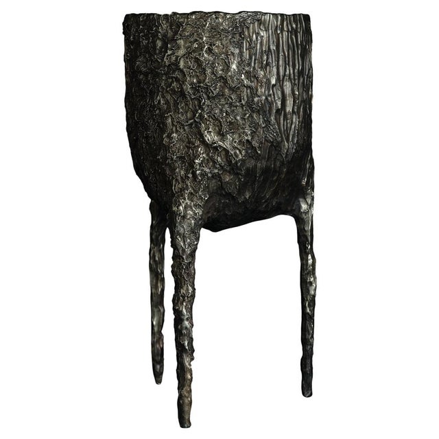 Omnia Vanitas Vanité 13 Candelabra in Patinated Cast Bronze by William Guillon For Sale - Image 12 of 12