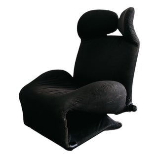 Vintage Chaise Lounge by Toshiyuki Kita for Cassina, 1980s For Sale