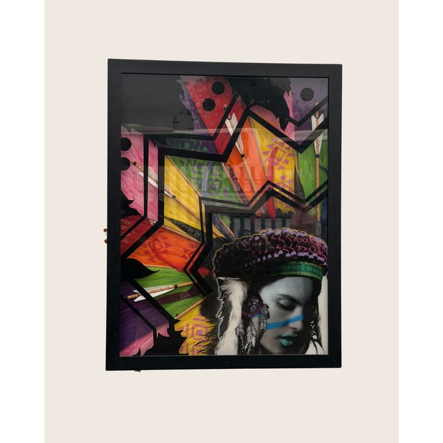 Static, Figurative Street Painting, 1990s, Mixed Media and Spray Paint For Sale - Image 6 of 6