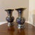 Asian Early 20th Century Blue Cloisonne Vases - A Pair For Sale - Image 3 of 10