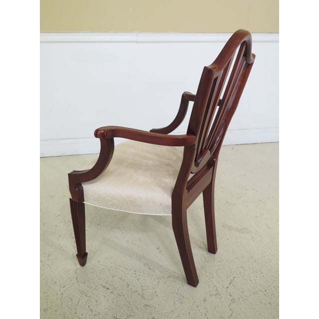 1990s Vintage Baker Shield Back Dining Room Chairs Set of 6 Chairish