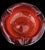 Mid-Century Modern Italian Murano Ashtray With Controlled Bubble, Circa 1950’s For Sale - Image 3 of 8
