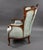 19th Century Continental Walnut Armchair, 1890s For Sale - Image 6 of 18