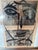 Peter Keil 1970s Peter Keil Early Portrait Painting on Print For Sale - Image 4 of 6