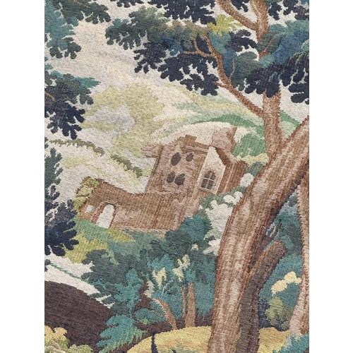 Mid-Century French Aubusson Style Jacquard Halluin Tapestry, 1960s For Sale - Image 18 of 18