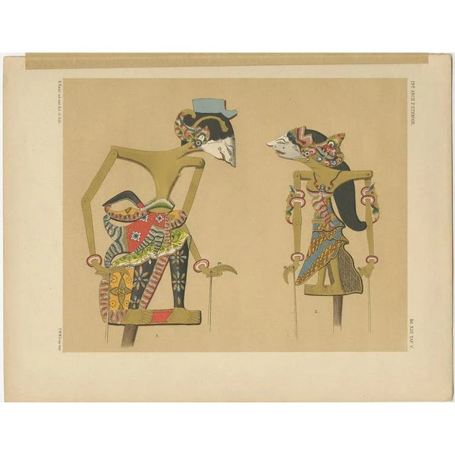 Juynboll, Wayang Puppets, 1900, Prints, Set of 10 For Sale - Image 4 of 12