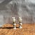 20th Century Victorian-Style Miniature Milk Glass Oil Lamps- A Pair For Sale - Image 4 of 11