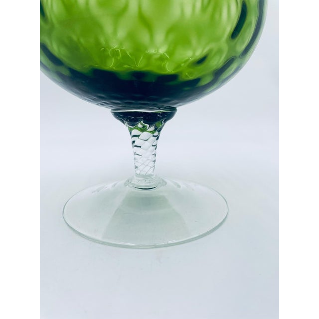 Chalice, Artistic Vase Empoli Italian, 1965 For Sale - Image 6 of 8