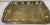 Mid-Century Modern Vintage Brass Scalloped Edge Etched Tray For Sale - Image 3 of 12