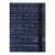 Rug & Kilim’s Scandinavian Style Rug in All Over Blue, Black Geometric Pattern For Sale